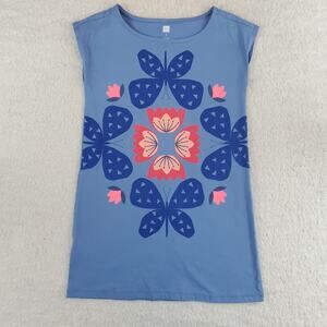 Tea Collection Butterfly & Flowers Graphic Dress